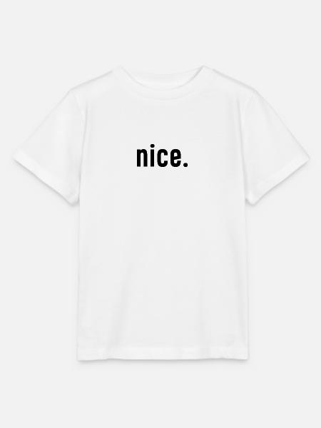 nice. - Stanley/Stella Kinder T-Shirt MINI CREATOR  - Weiß