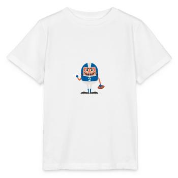 Ballsport - Stanley/Stella Kinder T-Shirt MINI CREATOR  - Weiß - Vorne - Maike (125cm)