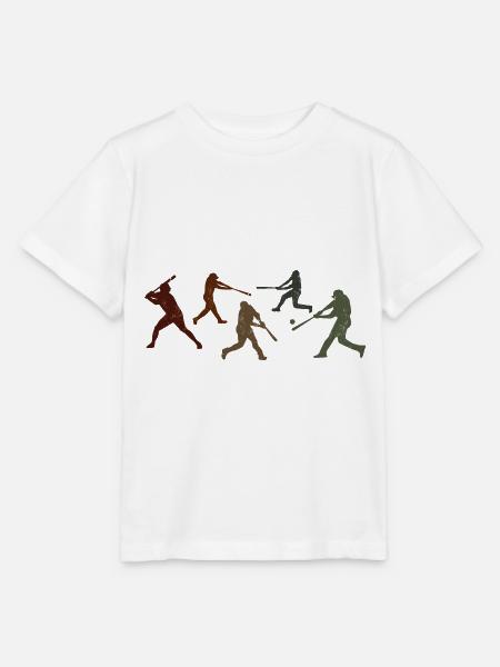 Baseball - Stanley/Stella Kinder T-Shirt MINI CREATOR  - Weiß