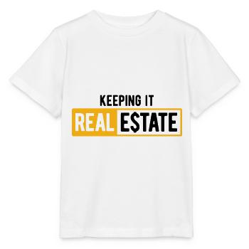 Immobilien-Händler Für Immobilien-Makler - Stanley/Stella Kinder T-Shirt MINI CREATOR  - Weiß - Vorne - Maike (125cm)
