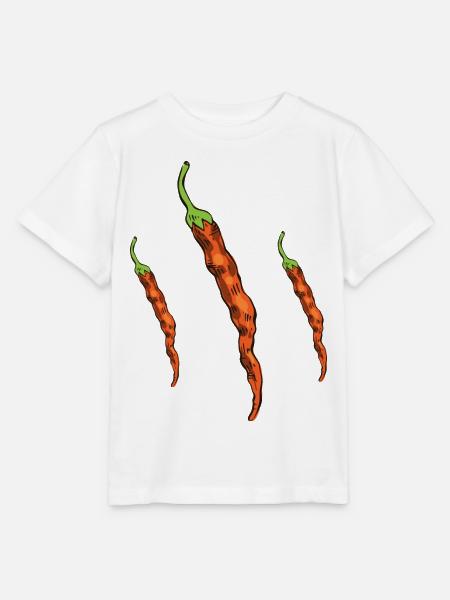 Chilischoten - Stanley/Stella Kinder T-Shirt MINI CREATOR  - Weiß