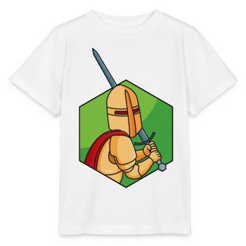 Little Knight - Stanley/Stella MINI CREATOR Kids’ T-Shirt - white - Front - Maike (125cm)