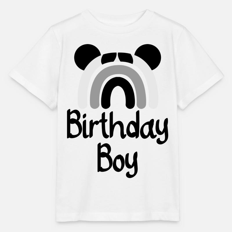 Gedämpfter Bogen Regenbogen - Stanley/Stella Kinder T-Shirt MINI CREATOR  - Weiß