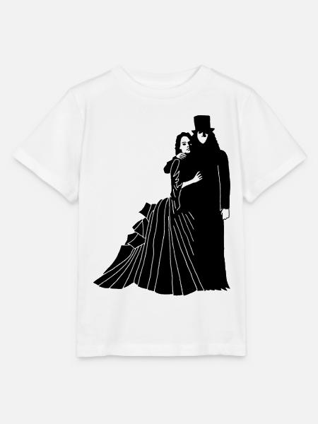 Geisterhaftes Paar - Stanley/Stella Kinder T-Shirt MINI CREATOR - Weiß