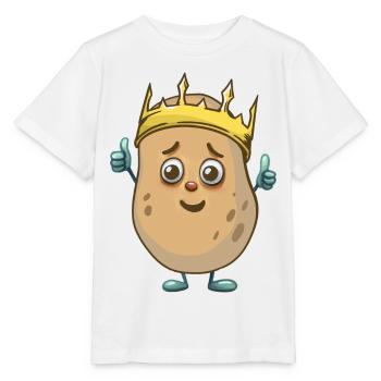 Pommes de terre Pommes de terre Légumes rois - T-shirt bio MINI CREATOR Stanley/Stella Enfant - blanc - Devant - Maike (125cm)