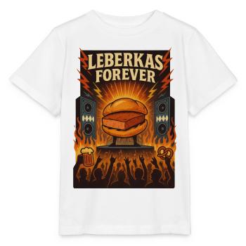Leberkas Forever - Stanley/Stella MINI CREATOR Kids’ T-Shirt - white - Front - Maike (125cm)