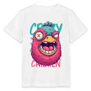 Crazy Chicken Dessin animé Monstre - T-shirt bio MINI CREATOR Stanley/Stella Enfant - blanc - Devant - Maike (125cm)