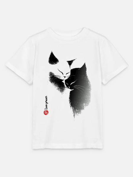 Katzenliebe - Stanley/Stella Kinder T-Shirt MINI CREATOR - Weiß