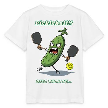 Pickleball - T-shirt bio MINI CREATOR Stanley/Stella Enfant - blanc - Devant - Maike (125cm)