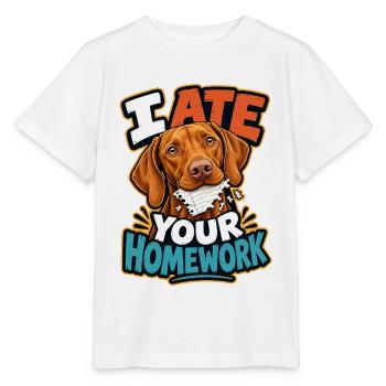 Ungarischer Pointer - Stanley/Stella Kinder T-Shirt MINI CREATOR  - Weiß - Vorne - Maike (125cm)