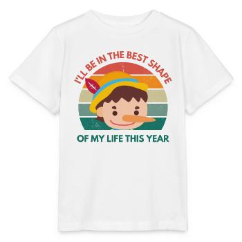 Die beste Form meines Lebens - Stanley/Stella Kinder T-Shirt MINI CREATOR  - Weiß - Vorne - Maike (125cm)
