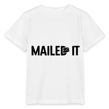 Briefträger Und Paket-Zusteller Für Postboten - Stanley/Stella Kinder T-Shirt MINI CREATOR  - Weiß - Vorne - Maike (125cm)