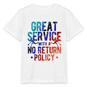 Tennisplatz Spruch Für Tennis - Stanley/Stella Kinder T-Shirt MINI CREATOR  - Weiß - Vorne - Maike (125cm)