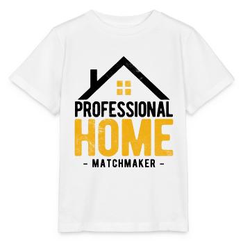 Immobilien-Händler Für Immobilien-Makler - Stanley/Stella Kinder T-Shirt MINI CREATOR  - Weiß - Vorne - Maike (125cm)
