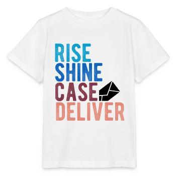 Briefträger Und Paket-Zusteller Für Postboten - Stanley/Stella Kinder T-Shirt MINI CREATOR  - Weiß - Vorne - Maike (125cm)
