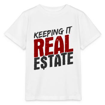 Immobilien-Händler Für Immobilien-Makler - Stanley/Stella Kinder T-Shirt MINI CREATOR  - Weiß - Vorne - Maike (125cm)