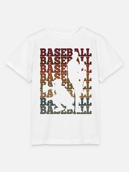 Baseball - Stanley/Stella Kinder T-Shirt MINI CREATOR - Weiß
