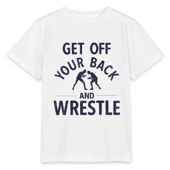 Grappling Martial Arts Wrestling - Stanley/Stella Kinder T-Shirt MINI CREATOR  - Weiß - Vorne - Maike (125cm)