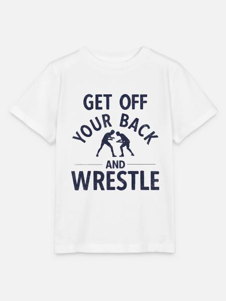 Grappling Martial Arts Wrestling - Stanley/Stella Kinder T-Shirt MINI CREATOR  - Weiß