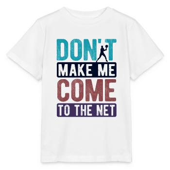 Tennisplatz Spruch Für Tennis - Stanley/Stella Kinder T-Shirt MINI CREATOR  - Weiß - Vorne - Maike (125cm)