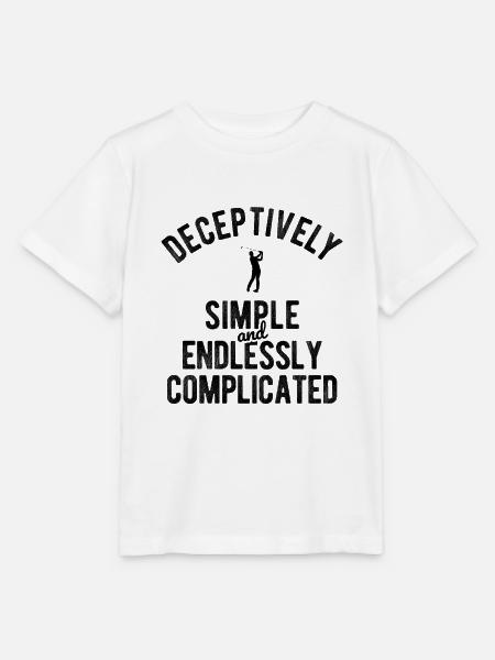 Golfplatz zum Golfen Golf - Stanley/Stella Kinder T-Shirt MINI CREATOR  - Weiß