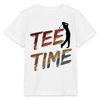 Golfplatz zum Golfen Golf - Stanley/Stella Kinder T-Shirt MINI CREATOR  - Weiß - Vorne - Maike (125cm)