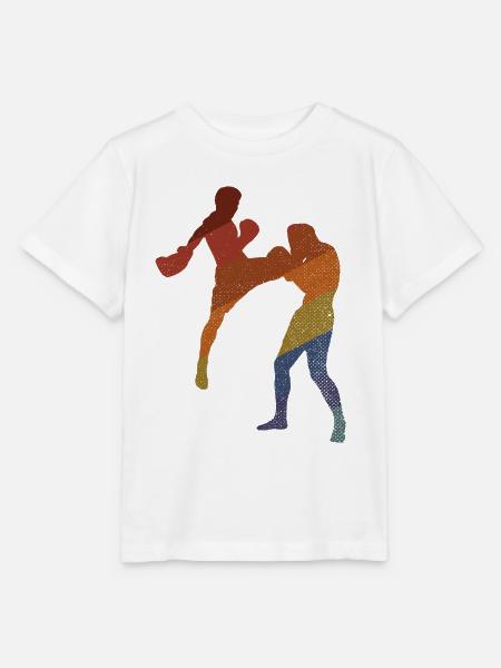 Kickboxing - Stanley/Stella Kinder T-Shirt MINI CREATOR - Weiß
