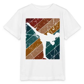 Kickboxing - Stanley/Stella Kinder T-Shirt MINI CREATOR  - Weiß - Vorne - Maike (125cm)