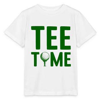 Golfplatz zum Golfen Golf - Stanley/Stella Kinder T-Shirt MINI CREATOR  - Weiß - Vorne - Maike (125cm)