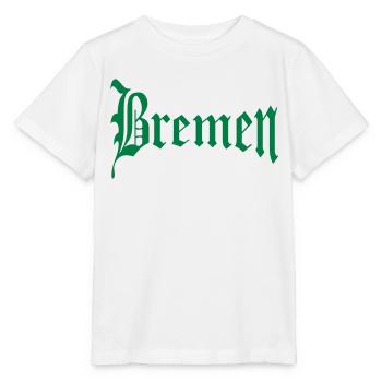 Brême - T-shirt bio MINI CREATOR Stanley/Stella Enfant - blanc - Devant - Maike (125cm)