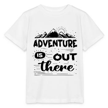 Camping Cadeau Lagerfeuerzelte Ausflug - Stanley/Stella Kinder T-Shirt MINI CREATOR  - Weiß - Vorne - Maike (125cm)
