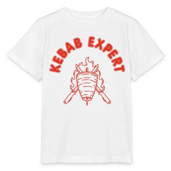 Kebab Expert Kebab Grill - Stanley/Stella Kinder T-Shirt MINI CREATOR  - Weiß - Vorne - Maike (125cm)
