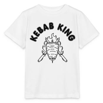 Kebab King Döner Kebab - Stanley/Stella Kinder T-Shirt MINI CREATOR  - Weiß - Vorne - Maike (125cm)