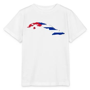 CUBA - T-shirt bio MINI CREATOR Stanley/Stella Enfant - blanc - Devant - Maike (125cm)