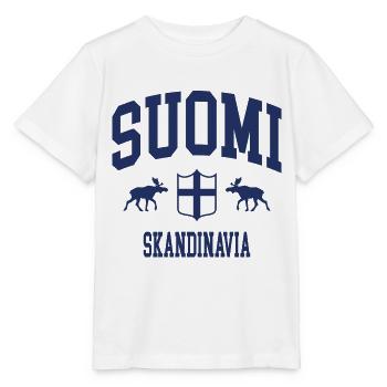 Finland - Stanley/Stella MINI CREATOR Kids’ T-Shirt - white - Front - Maike (125cm)
