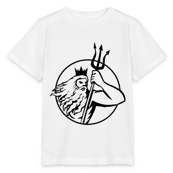 poseidon triton - T-shirt bio MINI CREATOR Stanley/Stella Enfant - blanc - Devant - Maike (125cm)