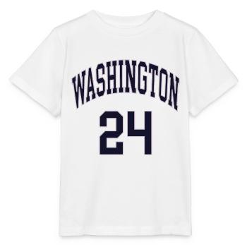 Washington 24 - Stanley/Stella Kinder T-Shirt MINI CREATOR  - Weiß - Vorne - Maike (125cm)