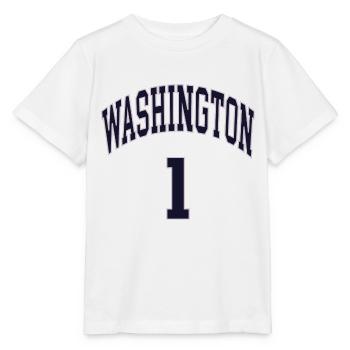 Washington 1 - Stanley/Stella Kinder T-Shirt MINI CREATOR  - Weiß - Vorne - Maike (125cm)