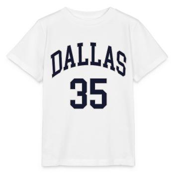 Dallas 35 - T-shirt bio MINI CREATOR Stanley/Stella Enfant - blanc - Devant - Maike (125cm)