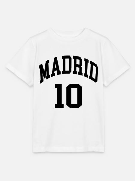 Madrid 10 - Stanley/Stella Kinder T-Shirt MINI CREATOR  - Weiß