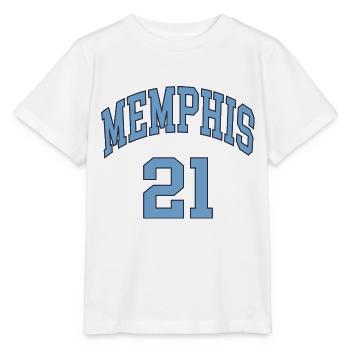 Memphis 21 - Stanley/Stella Kinder T-Shirt MINI CREATOR  - Weiß - Vorne - Maike (125cm)