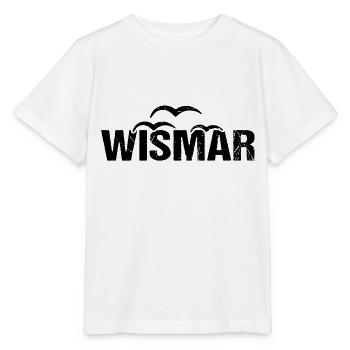 Wismar Möwen Hansestadt - Stanley/Stella Kinder T-Shirt MINI CREATOR  - Weiß - Vorne - Maike (125cm)