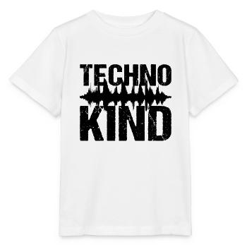 Techno Enfant Techno Musique - T-shirt bio MINI CREATOR Stanley/Stella Enfant - blanc - Devant - Maike (125cm)
