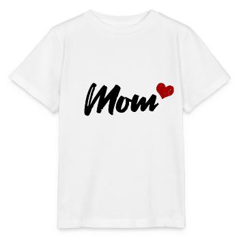 Cœur de maman - T-shirt bio MINI CREATOR Stanley/Stella Enfant - blanc - Devant - Maike (125cm)