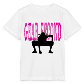 Getriebe an zweiter Stelle - Stanley/Stella Kinder T-Shirt MINI CREATOR  - Weiß - Vorne - Maike (125cm)