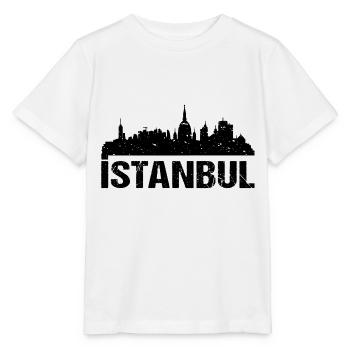 Horizon d’Istanbul - T-shirt bio MINI CREATOR Stanley/Stella Enfant - blanc - Devant - Maike (125cm)