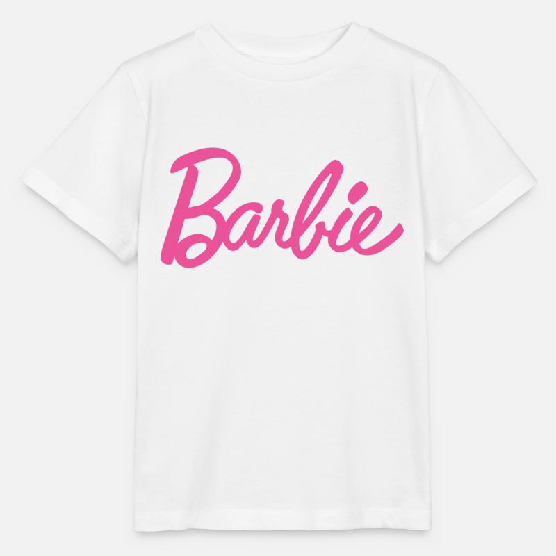 Barbie Logo Classique - T-shirt bio MINI CREATOR Stanley/Stella Enfant - blanc