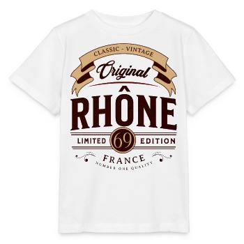 Rhône Département France - T-shirt bio MINI CREATOR Stanley/Stella Enfant - blanc - Devant - Maike (125cm)