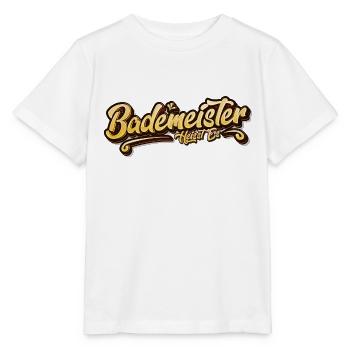 Lustig 🥰! Bademeister heißt es - Stanley/Stella Kinder T-Shirt MINI CREATOR  - Weiß - Vorne - Maike (125cm)