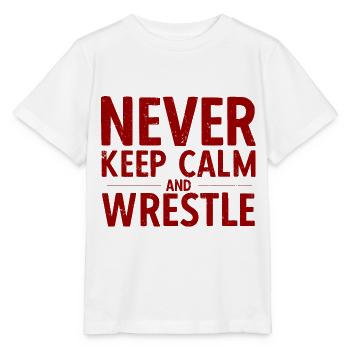 Grappling Martial Arts Wrestling - Stanley/Stella Kinder T-Shirt MINI CREATOR  - Weiß - Vorne - Maike (125cm)